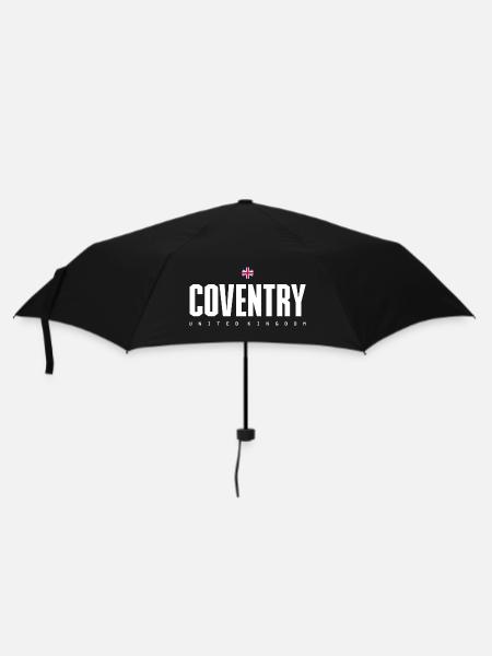 Coventry - Regenschirm (klein) - Schwarz