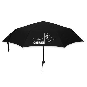 TEAM Corgi Chien Chien Wilsigns - Parapluie standard - noir - Devant