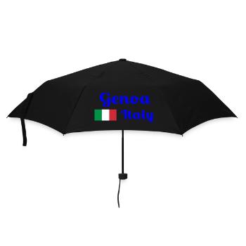 Gênes Italia - Imprimés élégants - Parapluie standard - noir - Devant