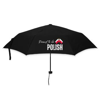 Polish pride, I love Poland - Umbrella (small) - black - Front