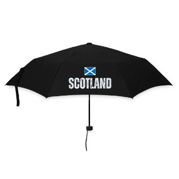 Flag of Scotland, Scottish patriot - Umbrella (small) - black - Front