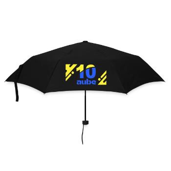 Ten Dawn Logo Blue Yellow - Umbrella (small) - black - Front