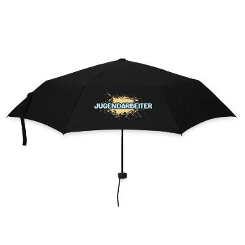 Youth worker - Umbrella (small) - black - Front