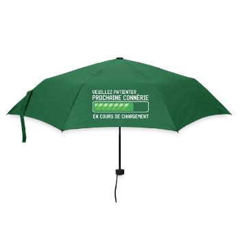 Cadeau fête des pères Homme Humour Papa Anniversai - Parapluie standard - vert bouteille - Devant