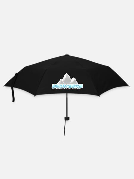 BarisanGebirge Berglandschaft - Regenschirm (klein) - Schwarz
