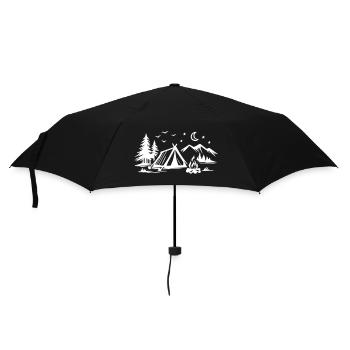 Tente de camping - Parapluie standard - noir - Devant