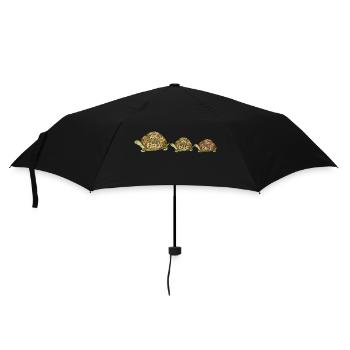 Turtles - Umbrella (small) - black - Front