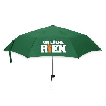 We let go of nothing - Umbrella (small) - bottlegreen - Front