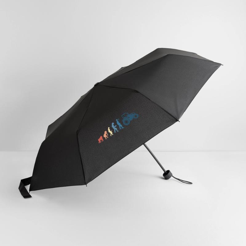 Retro tractor evolution Umbrella (small)