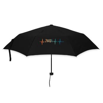 Ramadan Kareem Heartbeat - Umbrella (small) - black - Front