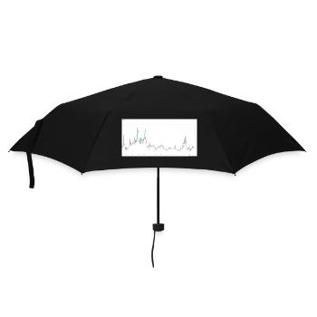 “Share The Gains” Graphic T-Shirt
 - Umbrella (small) - black - Front