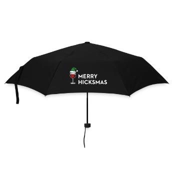 Merry Hicksmas – Anti Xmas Edition - Regenschirm (klein) - Schwarz - Vorne