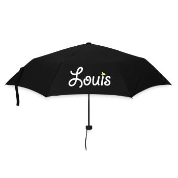 Louis - Parapluie standard - noir - Devant