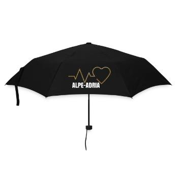 Cycling holidays Alpe Adria - Umbrella (small) - black - Front