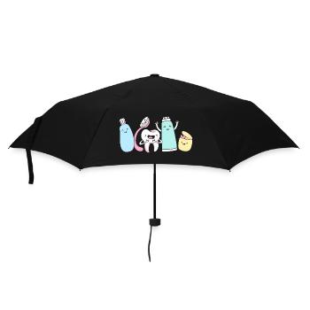 Receptionist Dentist - Umbrella (small) - black - Front