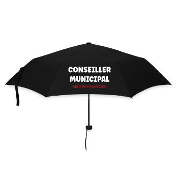 Conseiller Municipal  - Parapluie standard - noir - Devant