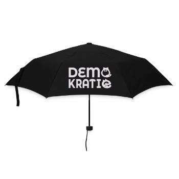 Démocratie des chats - Parapluie standard - noir - Devant