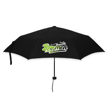 Bremen - Regenschirm (klein) - Schwarz - Vorne