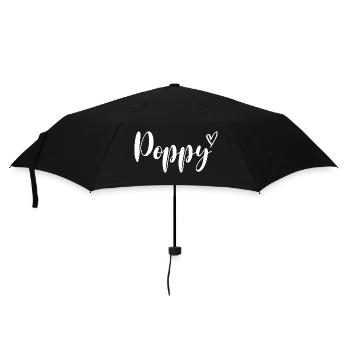 Grandfather Granddad Grandpa Poppy - Regenschirm (klein) - Schwarz - Vorne
