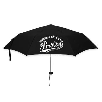 Breton Perfection - Parapluie standard - noir - Devant