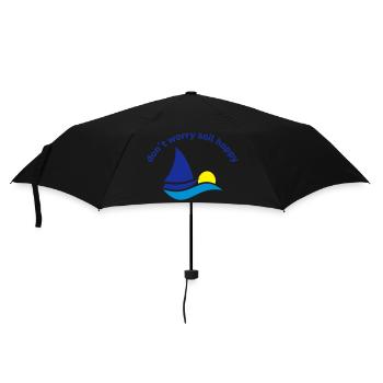 sailor - Umbrella (small) - black - Front