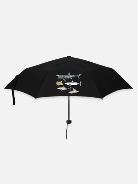 Sharks - Sharks - Requins - Umbrella (small) - black