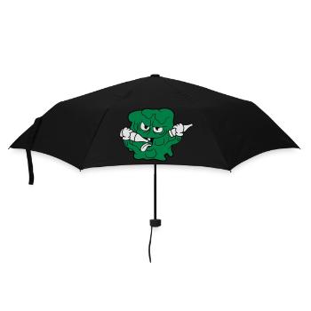 alcohol beer booze drink thirst bottle drunk - Umbrella (small) - black - Front