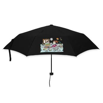 L'escalade est une passion - T-shirt d'escalade - Parapluie standard - noir - Devant