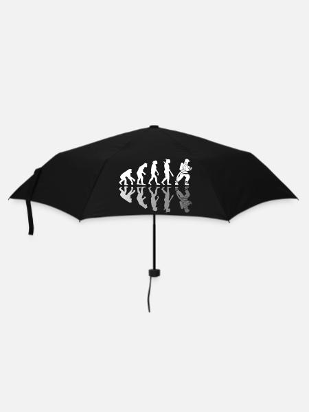 Évolution du miroir d'ombre des pompiers - Parapluie standard - noir