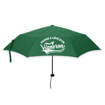 Winemaker Perfection - Umbrella (small) - bottlegreen - Front