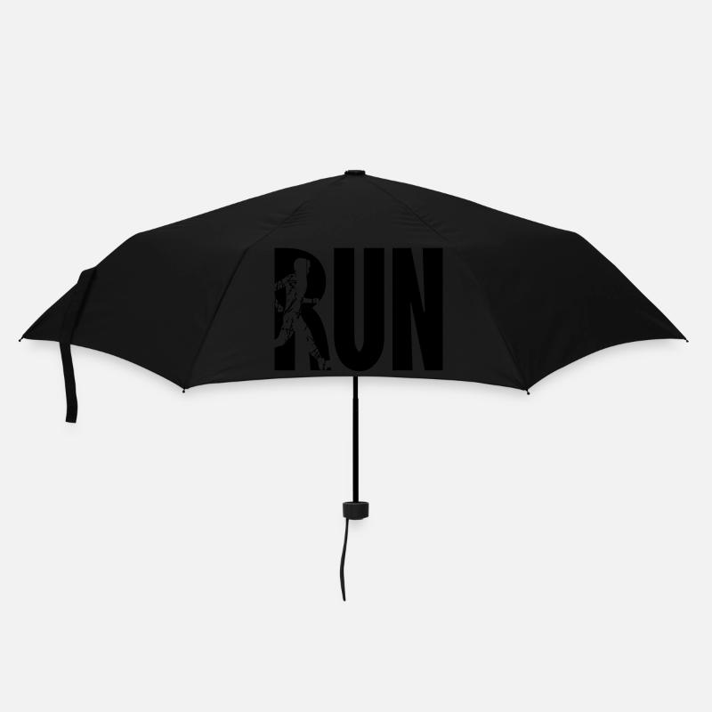 Run Training Logo - Umbrella (small) - black