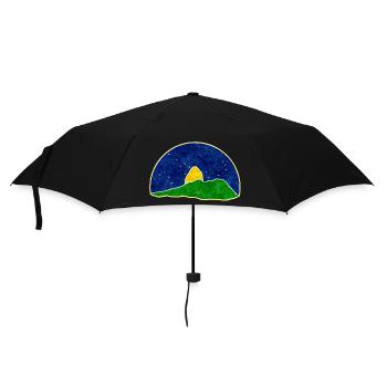 RioBrasil - Parapluie standard - noir - Devant