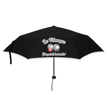 La pétanque, j en perds la boule - humour - Parapluie standard - noir - Devant