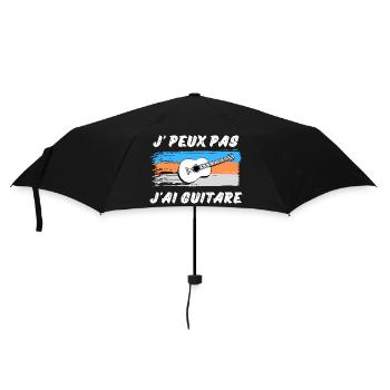 je peux pas j'ai guitare - Parapluie standard - noir - Devant