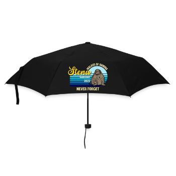 Hamina walrus Stena Summer 2022 never forget - Umbrella (small) - black - Front