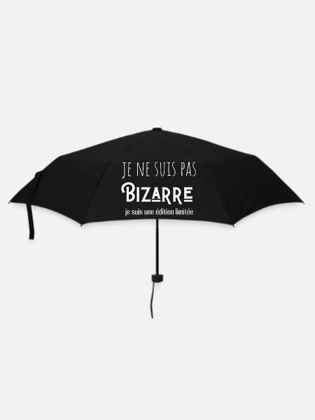 je ne suis pas bizarre je suis une édition limitée - Parapluie standard - noir