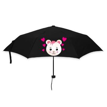 Chérie - Parapluie standard - noir - Devant