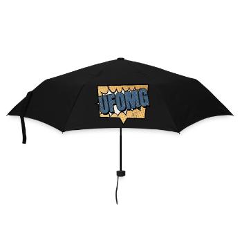 cul sweats à capuche et sweat-shirts zone 51 raid - Parapluie standard - noir - Devant