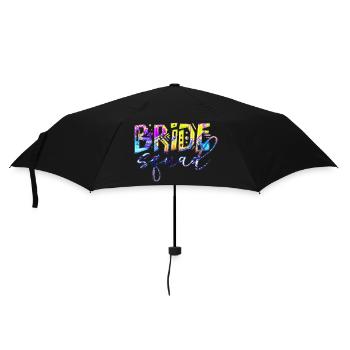 Bride bride wedding stag party bridesmaid party stag party - Umbrella (small) - black - Front