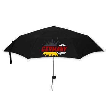 T-shirt de football allemand - Parapluie standard - noir - Devant