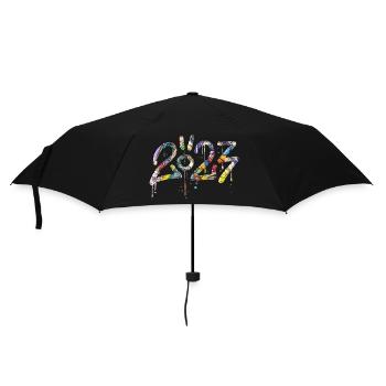 Graffiti style Splash hip hop colors painter 2023 - Umbrella (small) - black - Front