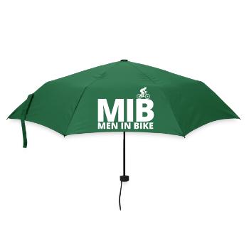 cycling, cyclist, cycling fan - Umbrella (small) - bottlegreen - Front