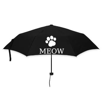 Hund Dog - Regenschirm (klein) - Schwarz - Vorne