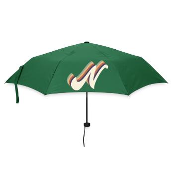 Buchstabe n - Regenschirm (klein) - Flaschengrün - Vorne