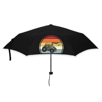 Tracteur - Parapluie standard - noir - Devant
