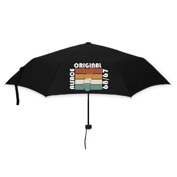 Elsass Original 67 68 - Regenschirm (klein) - Schwarz - Vorne