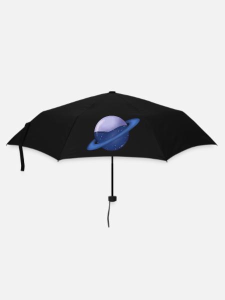 Planète Galaxy - Parapluie standard - noir