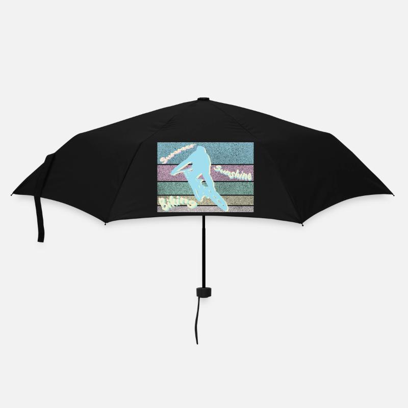 Vélo de soleil d’été - Parapluie standard - noir