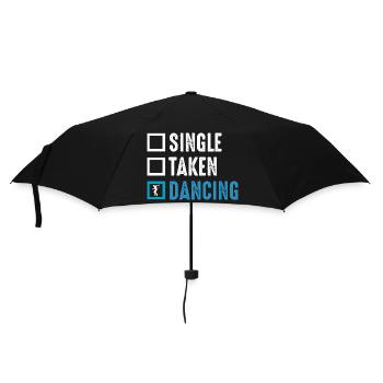 Dancing Dance Music - Umbrella (small) - black - Front