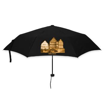Böblingen Markt District Ville de Bade-Wurtemberg - Parapluie standard - noir - Devant